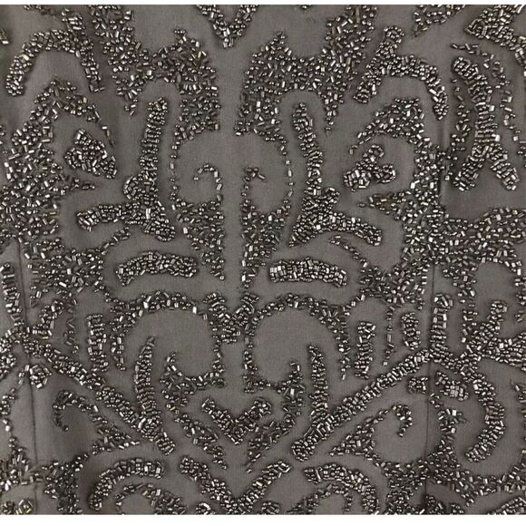 JKara Black Beaded Sleeveless Formal Top Size Medium Fancy - Picture 11 of 11